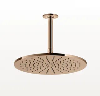 Верхний душ, Gessi, Inciso, 300*300, цвет-Copper PVD — иконка