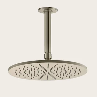 Верхний душ, Gessi, Inciso, 300*300, цвет-Finox Brushed Nickel