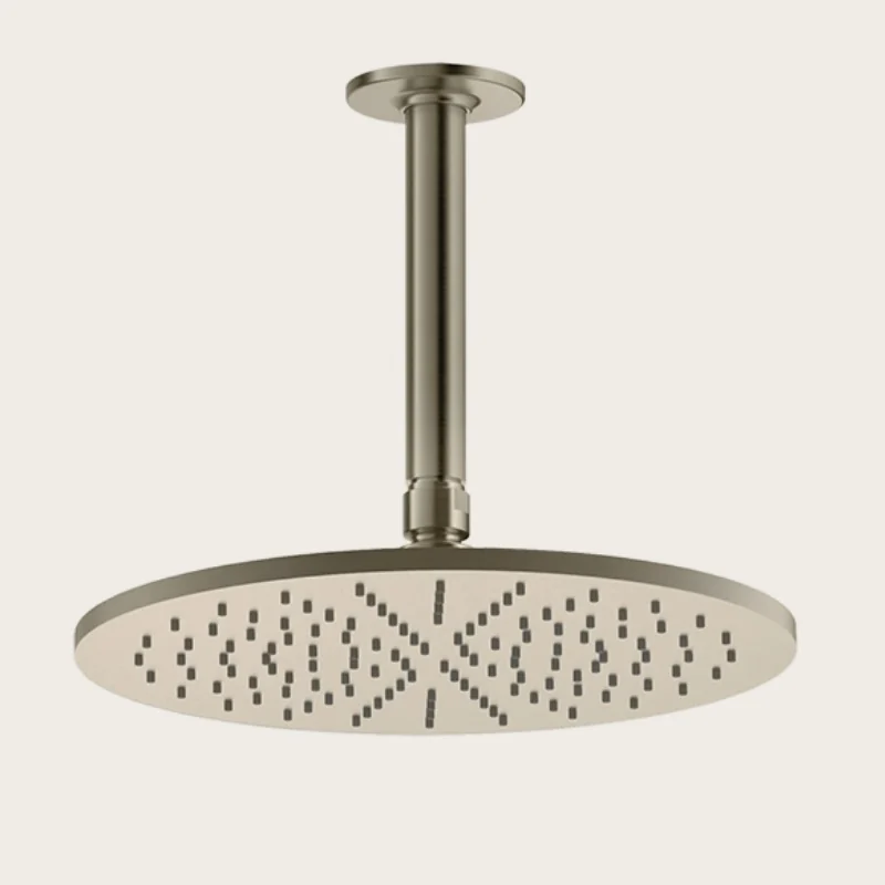Верхний душ, Gessi, Inciso, 300*300, цвет-Finox Brushed Nickel