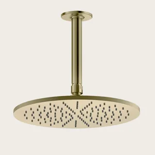 Верхний душ, Gessi, Inciso, 300*300, цвет-Brushed Brass PVD