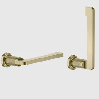 Бумагодержатель, Gessi, Inciso, шгв 183*77*41, цвет-Brushed Brass PVD