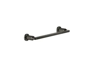 Полотенцедержатель, Gessi, Inciso, шгв 341*77*41, цвет-чёрный матовый