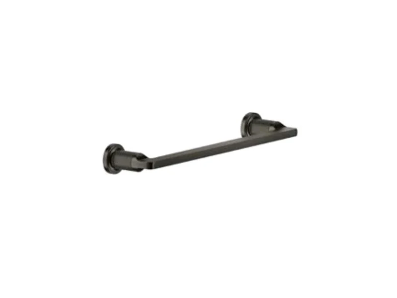 Полотенцедержатель, Gessi, Inciso, шгв 341*77*41, цвет-чёрный матовый