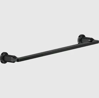 Полотенцедержатель, Gessi, Inciso, шгв 491*77*41, цвет-Black Metal PVD