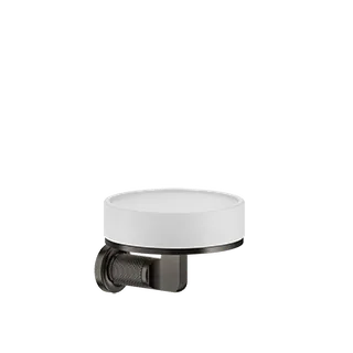 Мыльница, Gessi, Inciso, шгв 115*125*35, цвет-Black XL/белый