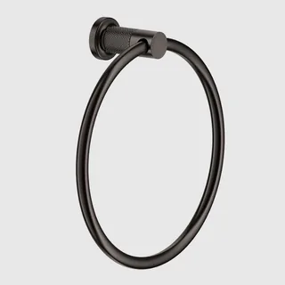 Полотенцедержатель, Gessi, Inciso, шгв 222*69*237, цвет-Black Metal Brushed PVD — иконка