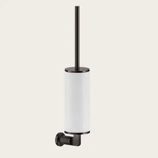 Ёршик, Gessi, Inciso, шгв 76*105*475, цвет колбы-белый, цвет-Black Metal Brushed PVD