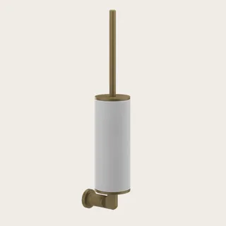 Ёршик, Gessi, Inciso, шгв 76*105*475, цвет колбы-белый, цвет-Antique Brass