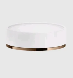Мыльница, Gessi, Inciso, шгв 115*115*35, цвет-белый/Copper PVD