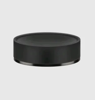 Мыльница, Gessi, Inciso, шгв 115*115*35, цвет-чёрный/Black Metal Brushed PVD