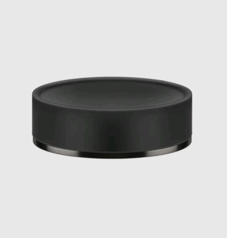 Мыльница, Gessi, Inciso, шгв 115*115*35, цвет-чёрный/Black Metal Brushed PVD