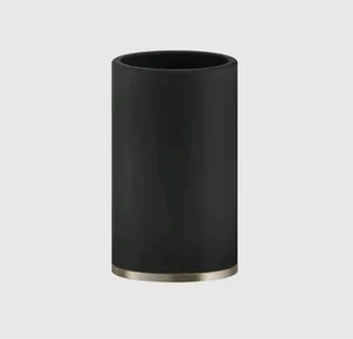 Стакан, Gessi, Inciso, шгв 75*75*127, цвет-чёрный/Finox Brushed Nickel — иконка