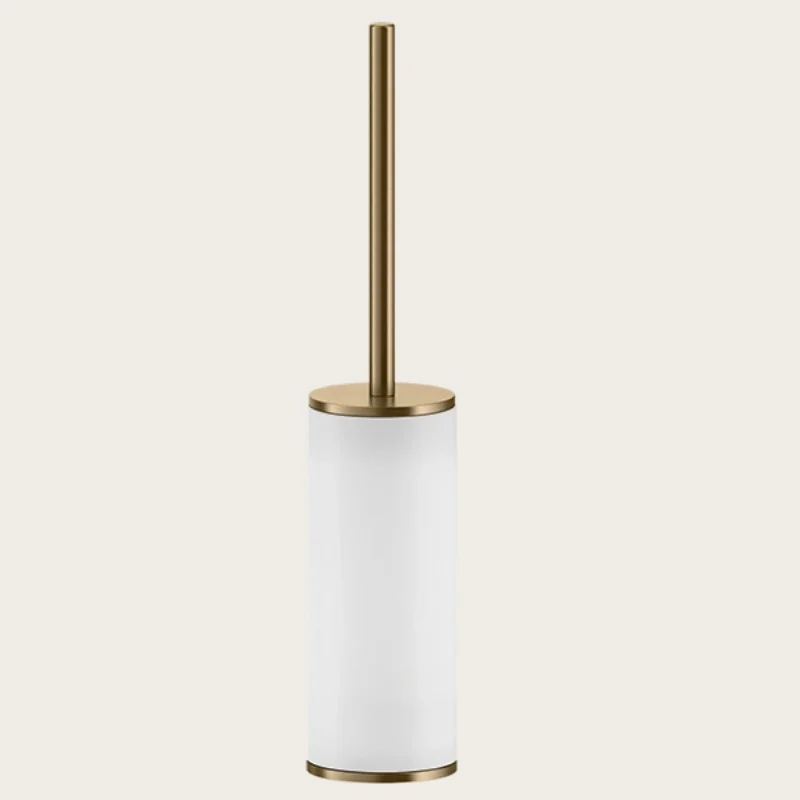 Ёршик, Gessi, шгв 76*76*426, цвет колбы-белый, цвет-Warm Bronze Brushed PVD