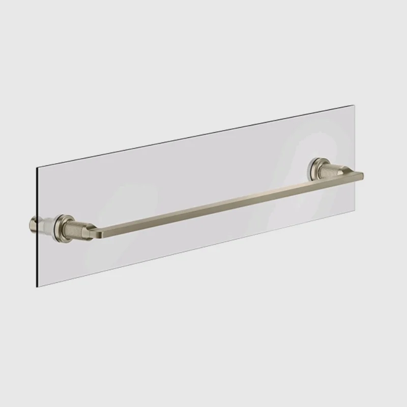 Полотенцедержатель, Gessi, Inciso, шгв 641*77*41, цвет-Finox Brushed Nickel