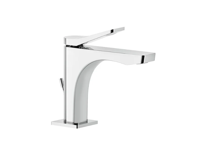 Смеситель для раковины, Gessi, Rilievo, цвет-Copper PVD