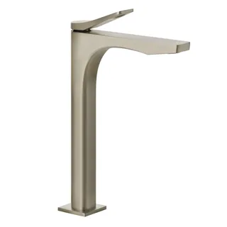 Смеситель для раковины, Gessi, Rilievo, цвет-Finox Brushed Nickel