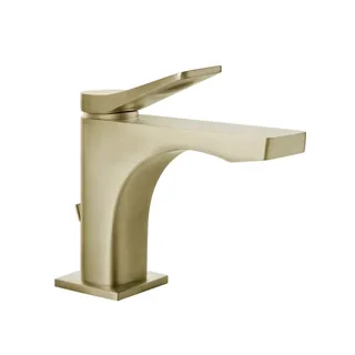 Смеситель для раковины, Gessi, Rilievo, цвет-Brushed Brass PVD — иконка