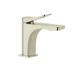Смеситель для раковины, Gessi, Rilievo, цвет-Nickel PVD