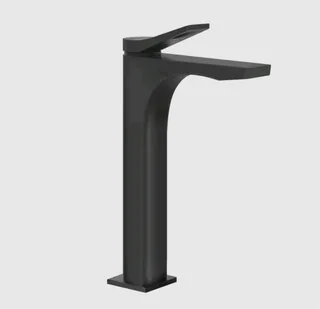 Смеситель для раковины, Gessi, Rilievo, цвет-черный матовый