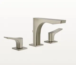 Смеситель для раковины, Gessi, Rilievo, цвет-Finox Brushed Nickel