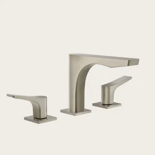 Смеситель для раковины, Gessi, Rilievo, цвет-Finox Brushed Nickel — иконка