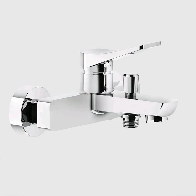 Смеситель для ванны и душа, Gessi, Rilievo, цвет-хром