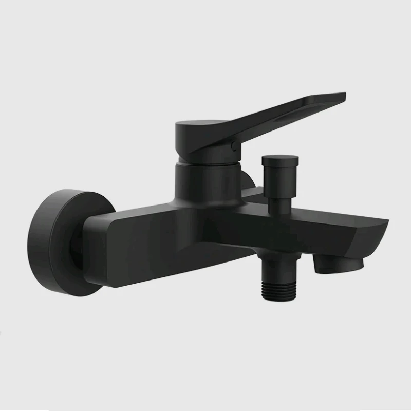 Смеситель для ванны и душа, Gessi, Rilievo, цвет-черный матовый
