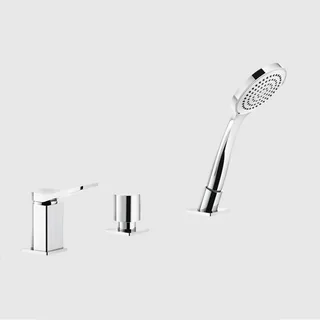 Смеситель для ванны и душа, Gessi, Rilievo, цвет-хром — иконка