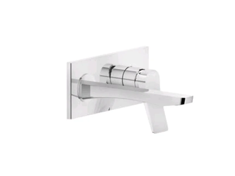 Смеситель для раковины, Gessi, Rilievo, цвет-Copper PVD