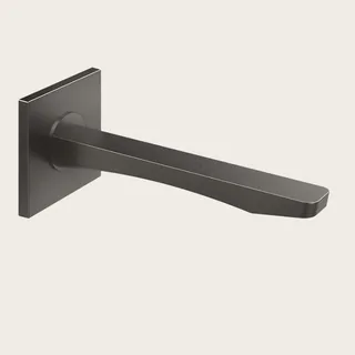 Излив, Gessi, Rilievo, цвет-Black Metal Brushed PVD
