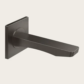 Излив, Gessi, Rilievo, цвет-Black Metal Brushed PVD