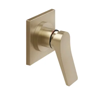 Смеситель для душа, Gessi, Rilievo, на 1 потребитель, цвет-Warm Bronze Brushed PVD