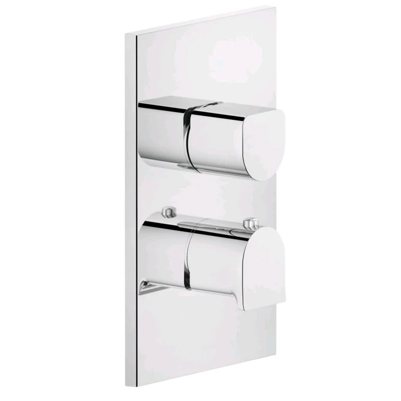 Смеситель для душа, Gessi, Rilievo, на 3 потребителя, цвет-хром
