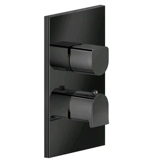 Смеситель для душа, Gessi, Rilievo, на 3 потребителя, цвет-Black Metal PVD