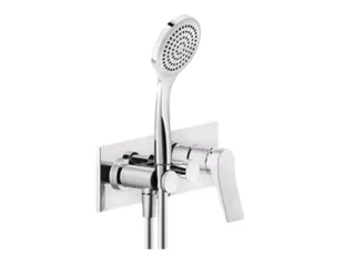Смеситель для душа, Gessi, Rilievo, цвет-Copper Brushed PVD — иконка
