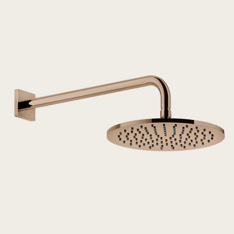 Верхний душ, Gessi, Rilievo, 250*250, цвет-Copper PVD