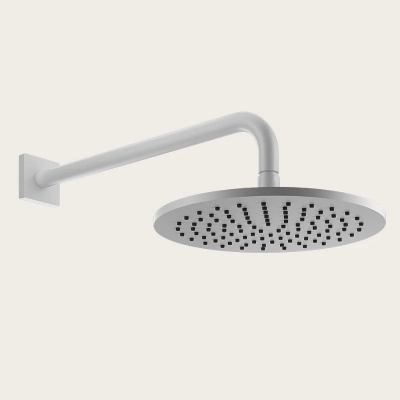 Верхний душ, Gessi, Rilievo, 250*250, цвет-белый матовый