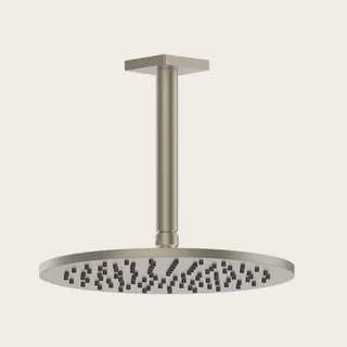 Верхний душ, Gessi, Rilievo, 250*250, цвет-Finox Brushed Nickel