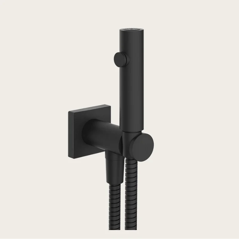 Гигиенический душ, Gessi, цвет-черный матовый