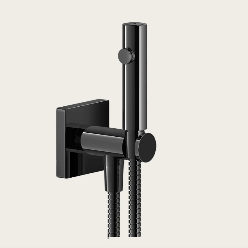 Гигиенический душ, Gessi, цвет-Black Metal PVD
