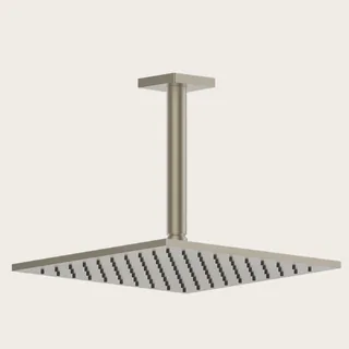 Верхний душ, Gessi, Rilievo, 250*250, цвет-Finox Brushed Nickel