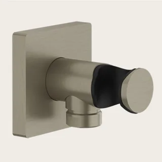 Шланговое подсоединение, Gessi, Rilievo, шгв 60*68*60, цвет-Finox Brushed Nickel