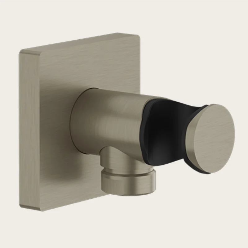 Шланговое подсоединение, Gessi, Rilievo, шгв 60*68*60, цвет-Finox Brushed Nickel