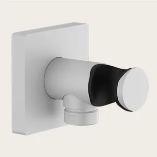 Шланговое подсоединение, Gessi, Rilievo, шгв 60*68*60, цвет-белый матовый