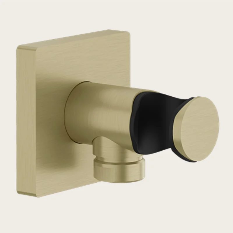 Шланговое подсоединение, Gessi, Rilievo, шгв 60*68*60, цвет-Brushed Brass PVD