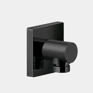 Шланговое подсоединение, Gessi, Rilievo, цвет-Black Metal PVD