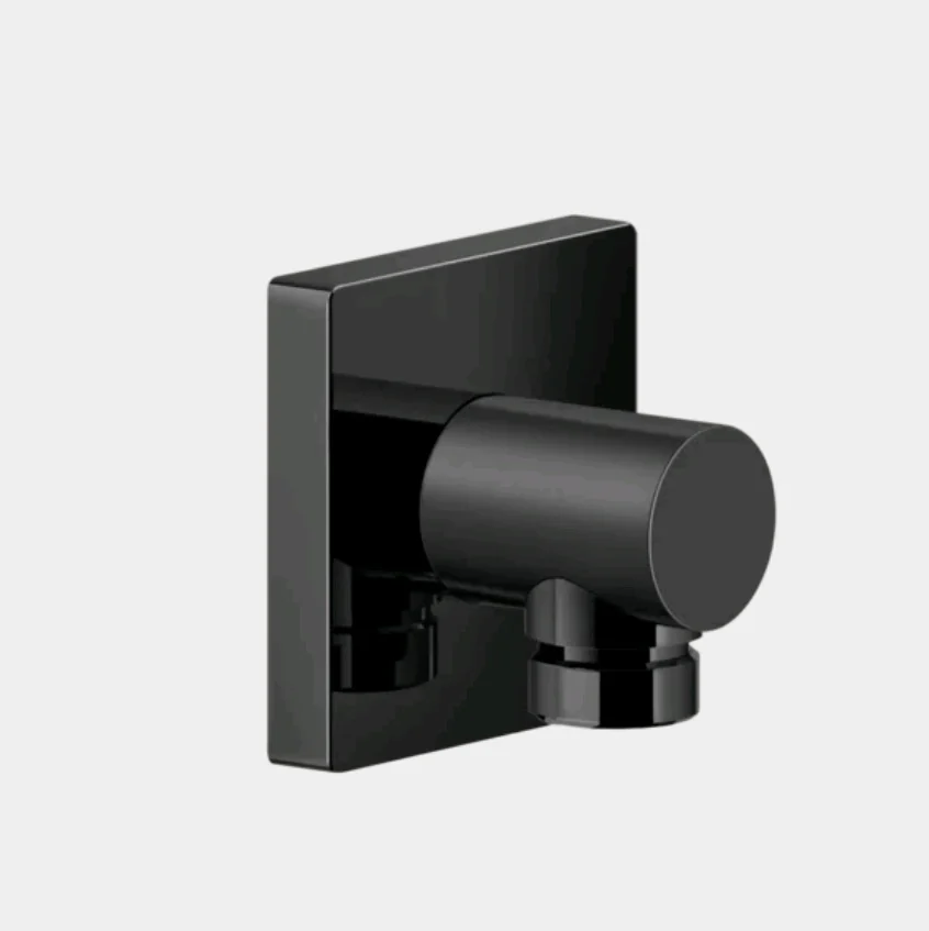 Шланговое подсоединение, Gessi, Rilievo, цвет-Black Metal PVD