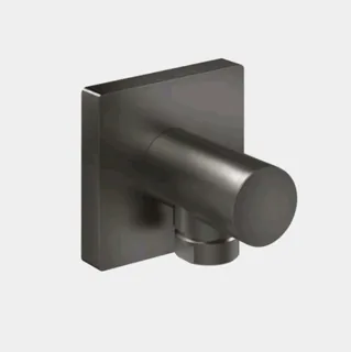 Шланговое подсоединение, Gessi, Rilievo, цвет-Black Metal Brushed PVD