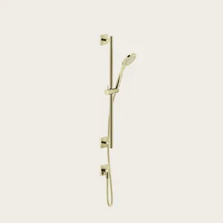 Душевой гарнитур, Gessi, Rilievo, 100, цвет-Brass PVD