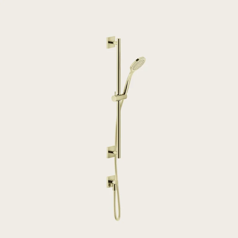 Душевой гарнитур, Gessi, Rilievo, 100, цвет-Brass PVD
